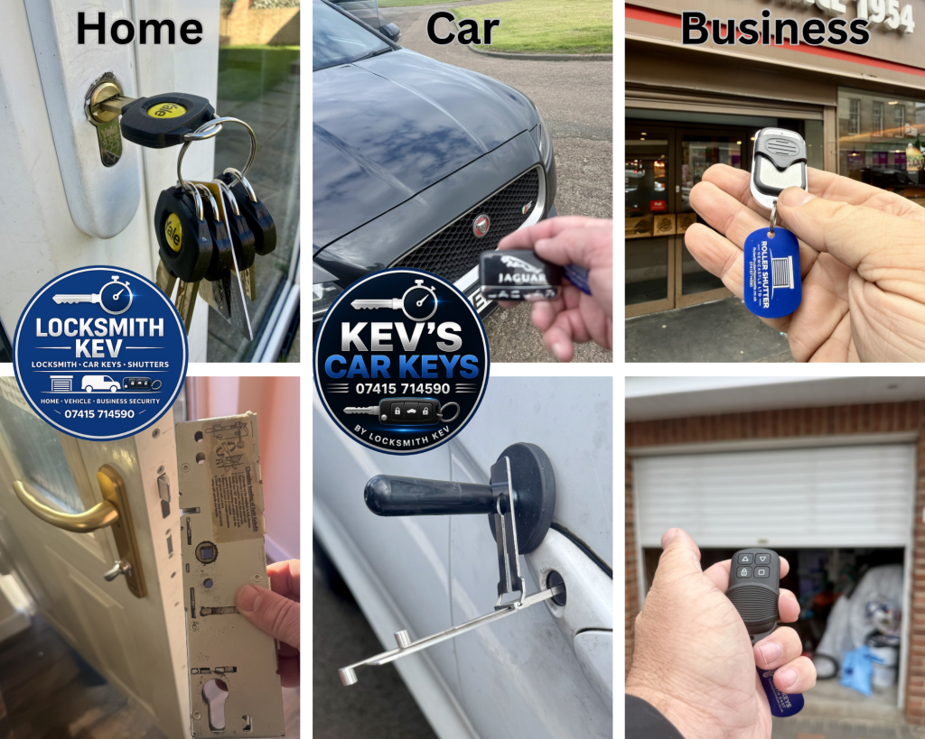 Emergency locksmith Northumberland for lockouts, door repairs and car keys
